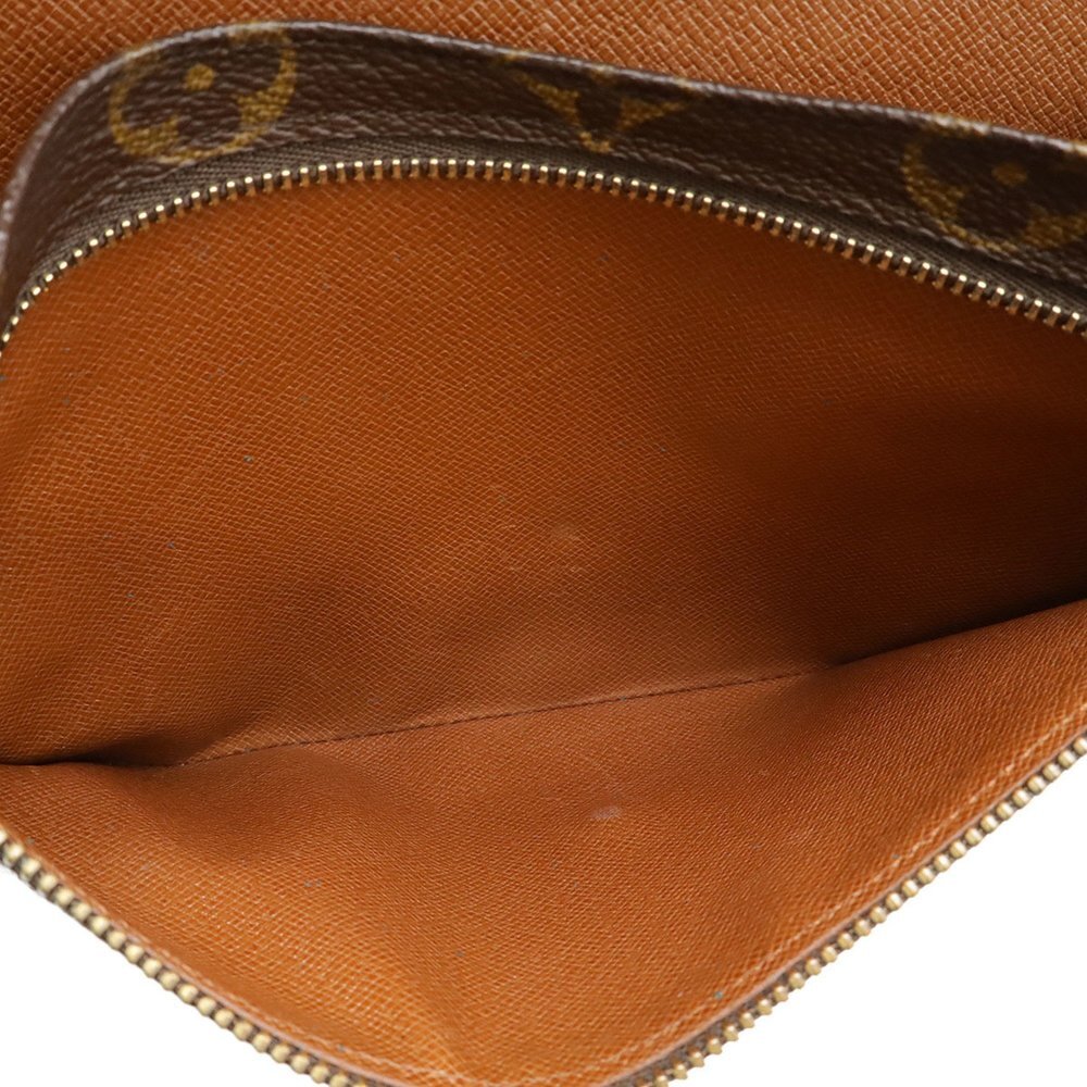 LOUIS VUITTON Authentic Brown Monogram Pochette Pouch - Picture 8 of 8